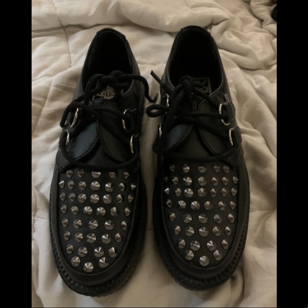 TUK studded platform shoe